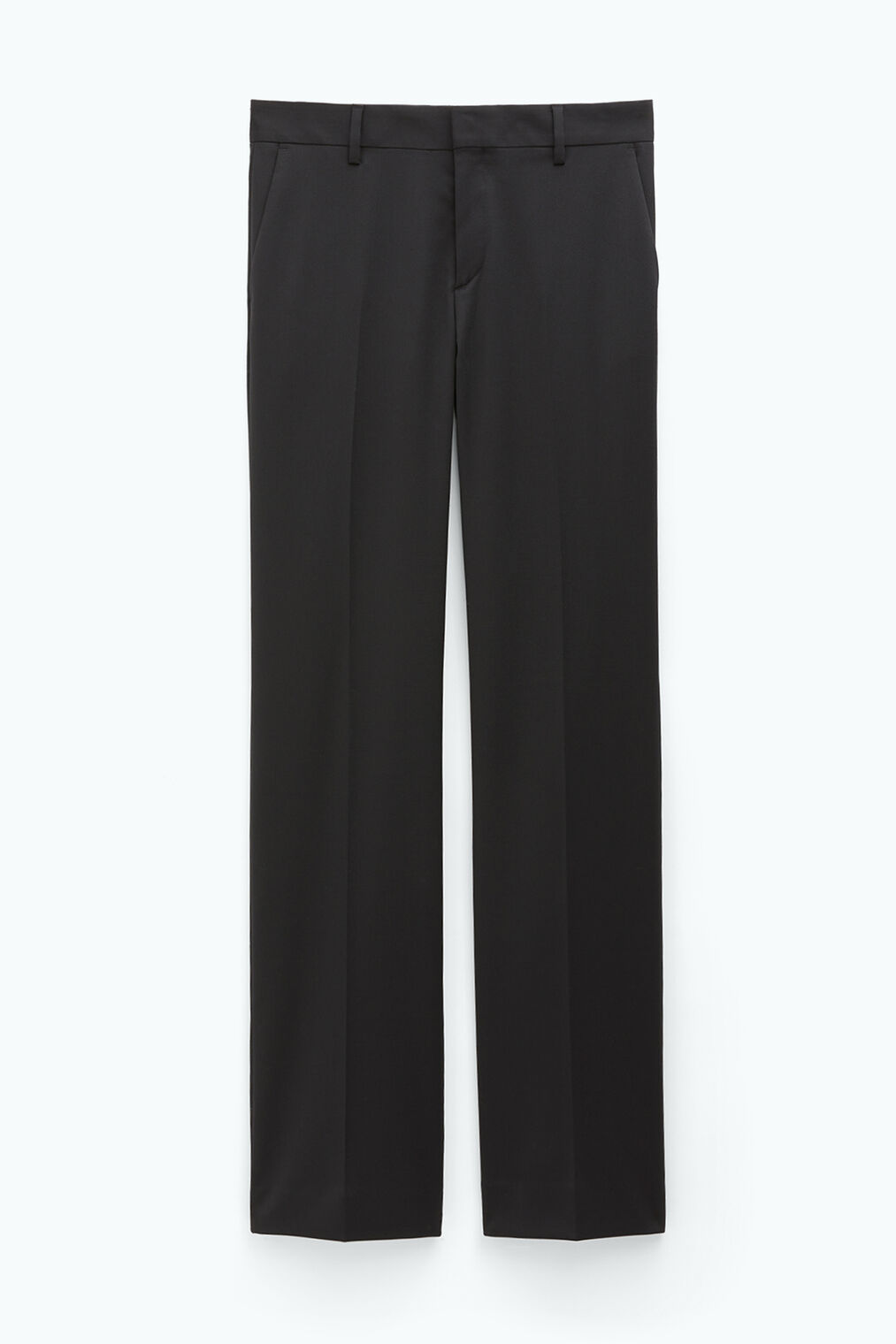 Bootcut trousers in black