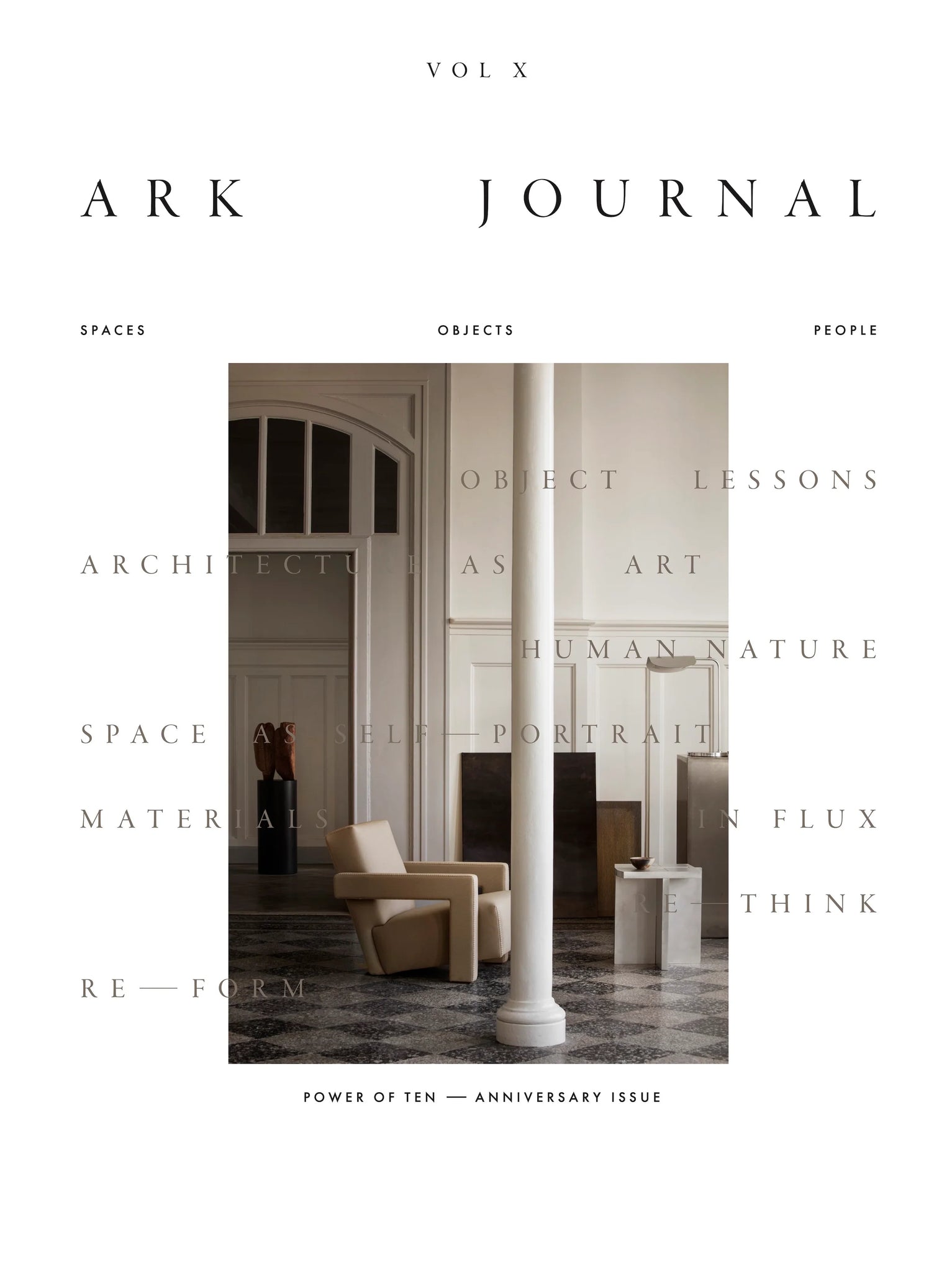 Ark Journal Vol. X in cover version 1