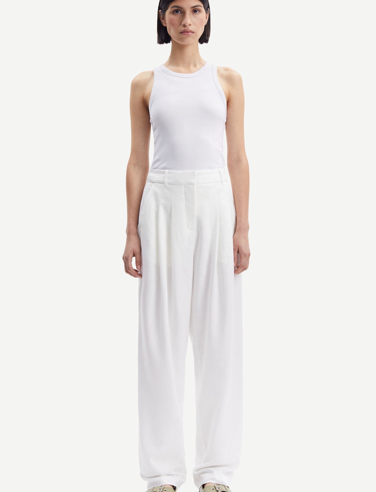 Luzy trousers in white