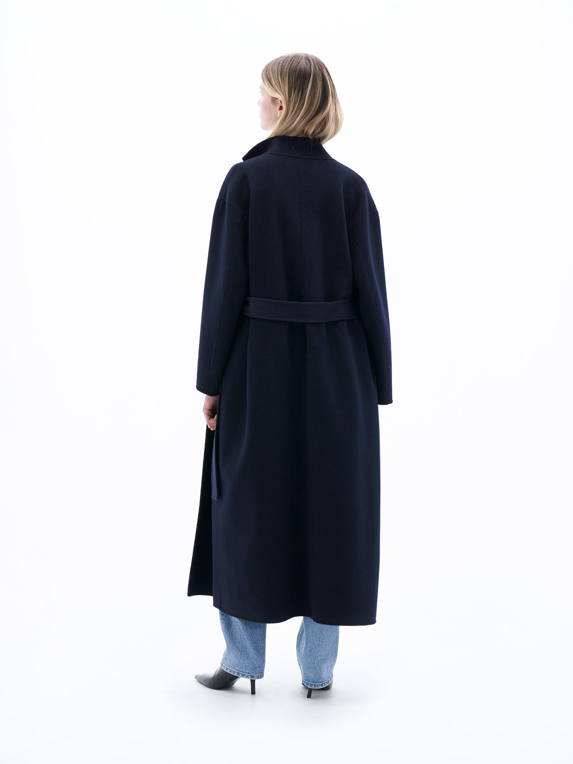 Alexa coat by Filippa K in dark blue