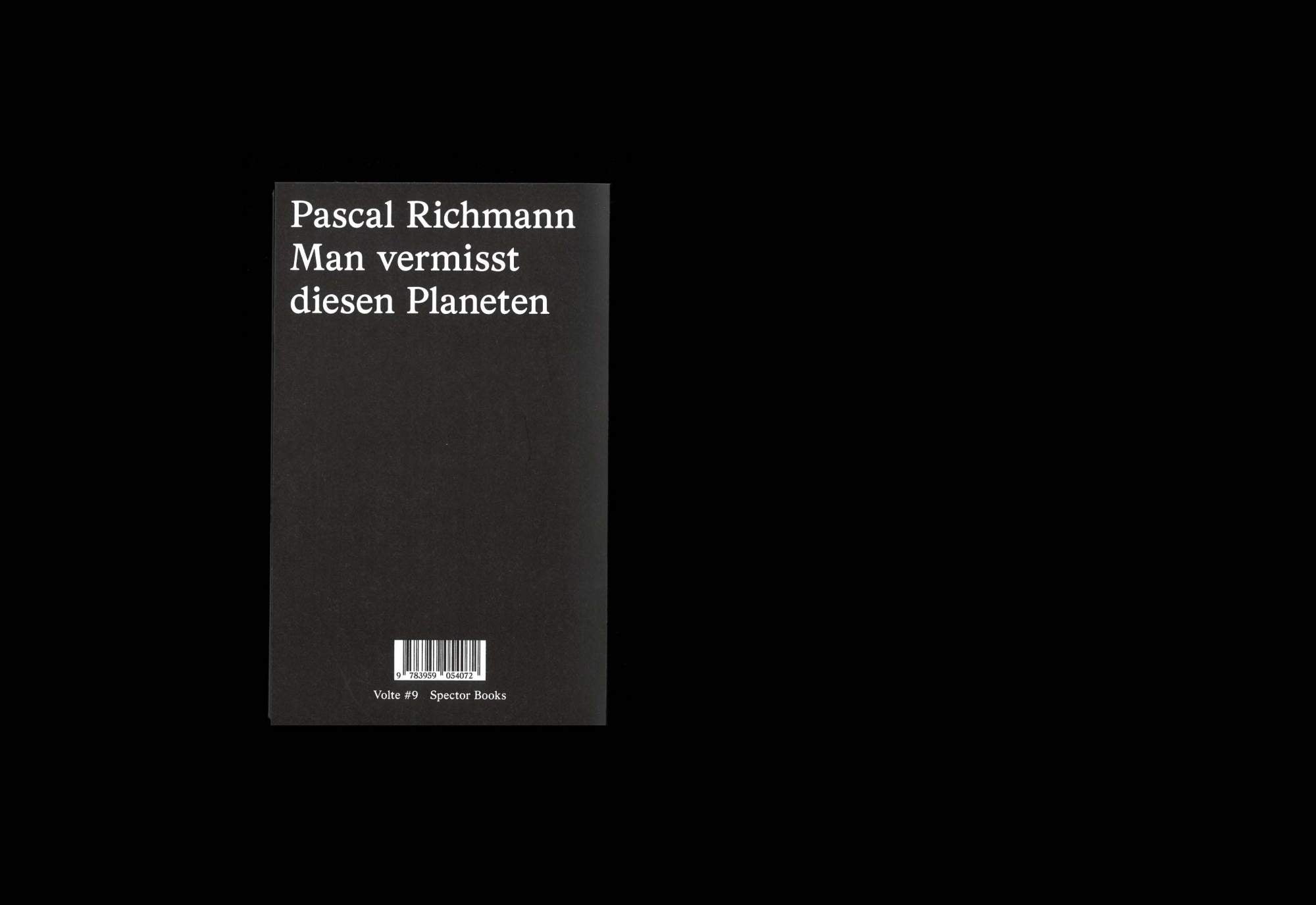 Man vermisst diesen Planeten by Pascal Richmann