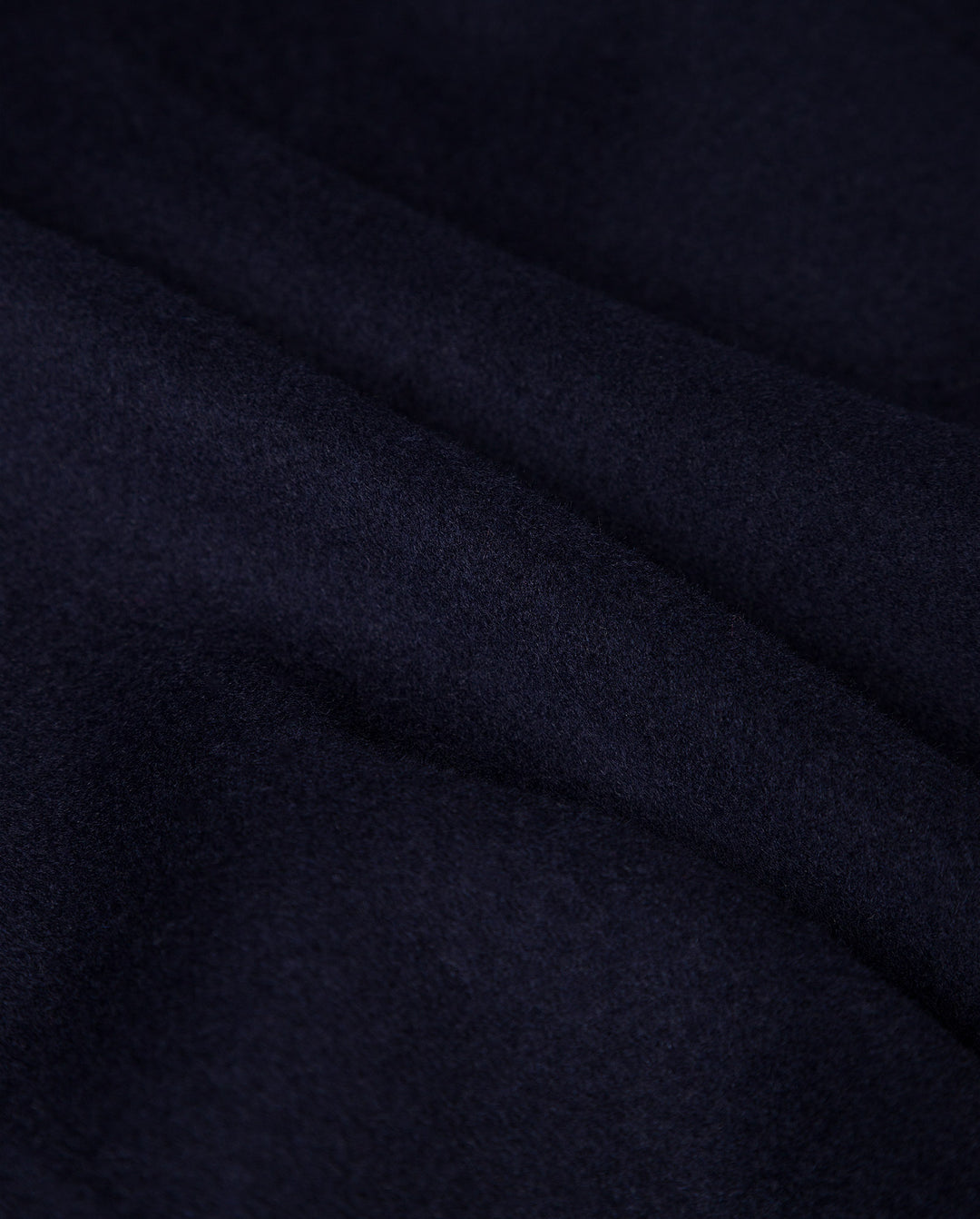 Clara doubleface coat in dark blue by IVY & OAK