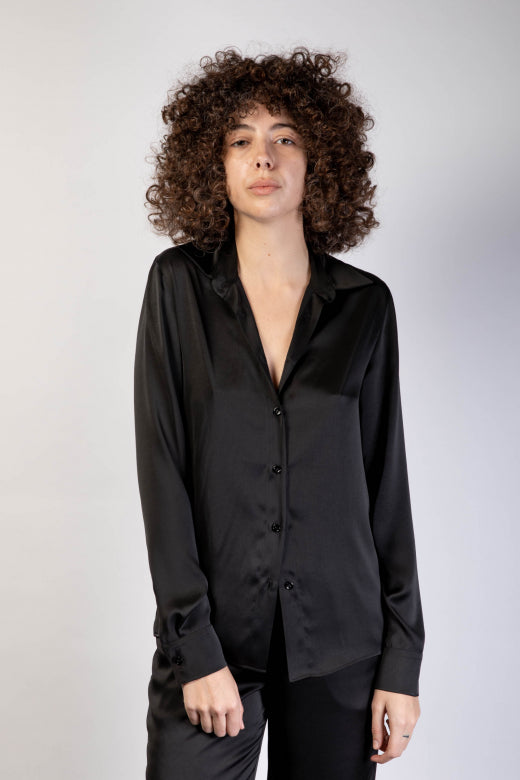 Marina classic blouse by Can Pep Rey - black