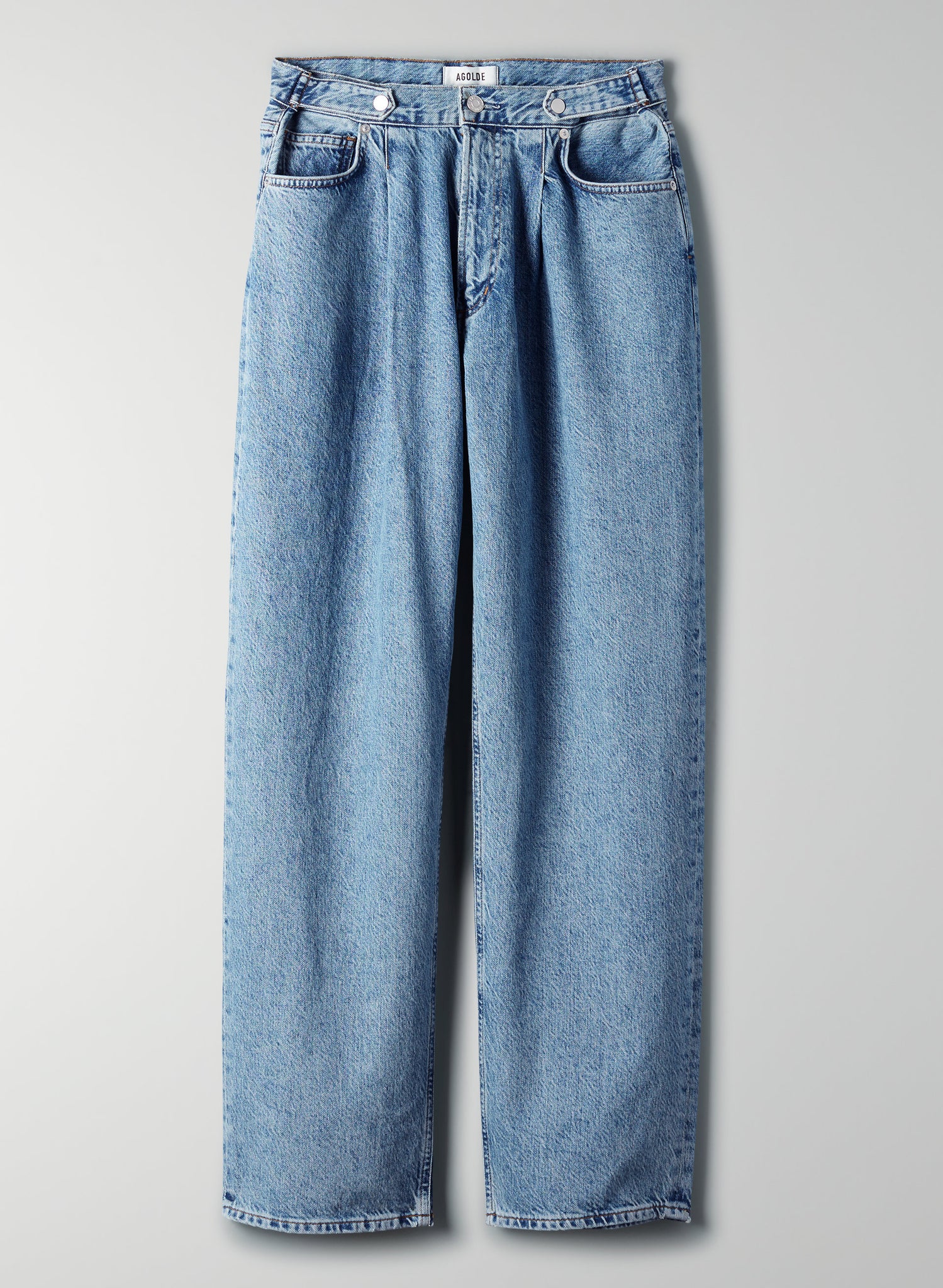 BAGGY PLEATED OVERSIZED JEANS BY AGOLDE