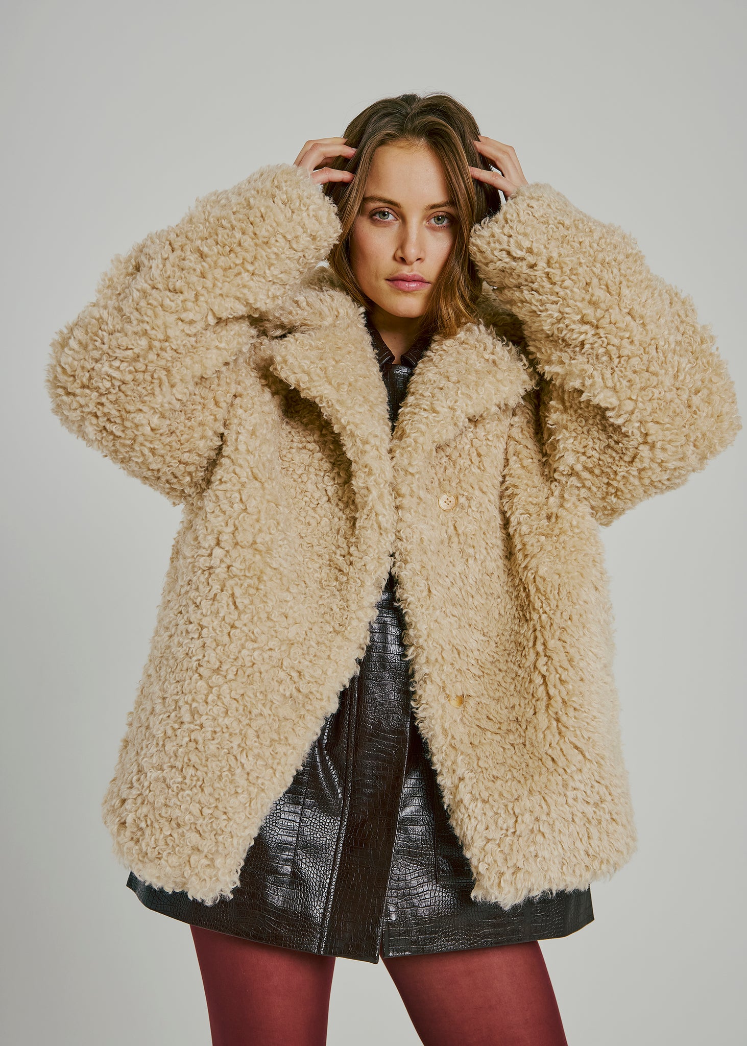 Bang jacket in ecru