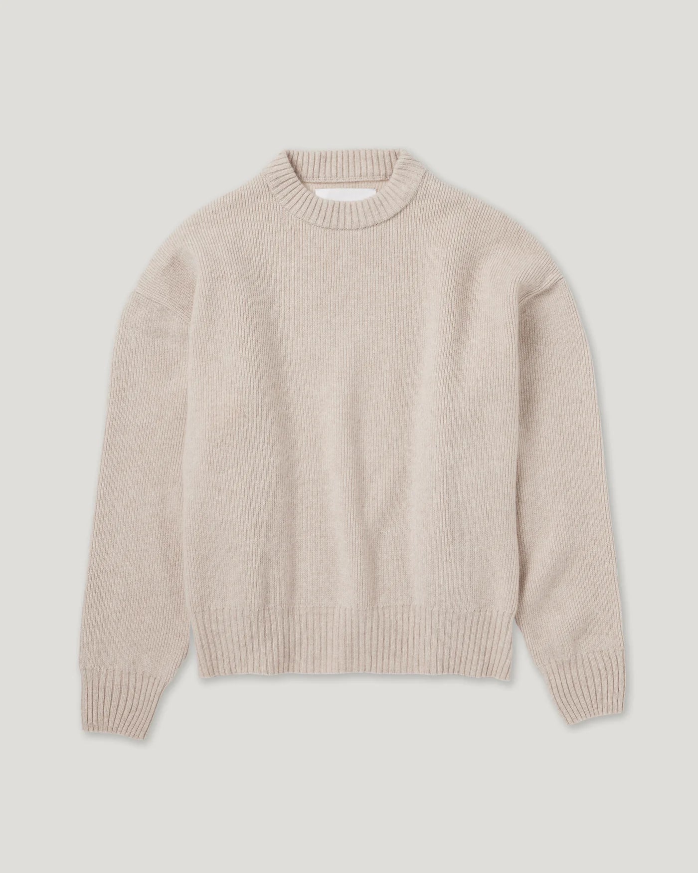 Ivy crewneck in beige melange