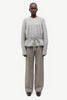 Saheaven trousers in lead grey mel.