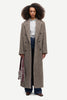 Sajila coat in brown mel.