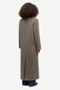 Sajila coat in brown mel.
