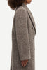 Sajila coat in brown mel.