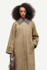 Saalmys coat in lead gray