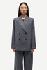 Sashelly blazer in dark grey mel.