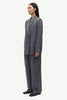 Sashelly blazer in dark grey mel.