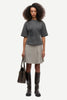 Saheaven skirt in lead grey mel.