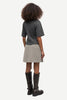 Saheaven skirt in lead grey mel.