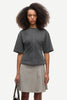 Saheaven skirt in lead grey mel.