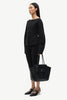 Saally jacket in black