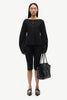 Saally jacket in black