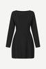 Saally mini dress in black