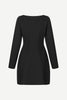 Saally mini dress in black