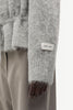 Salo v neck in grey mel