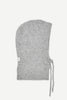 Sarue balaclava in grey mel.