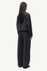 Saroko trousers in black mel.