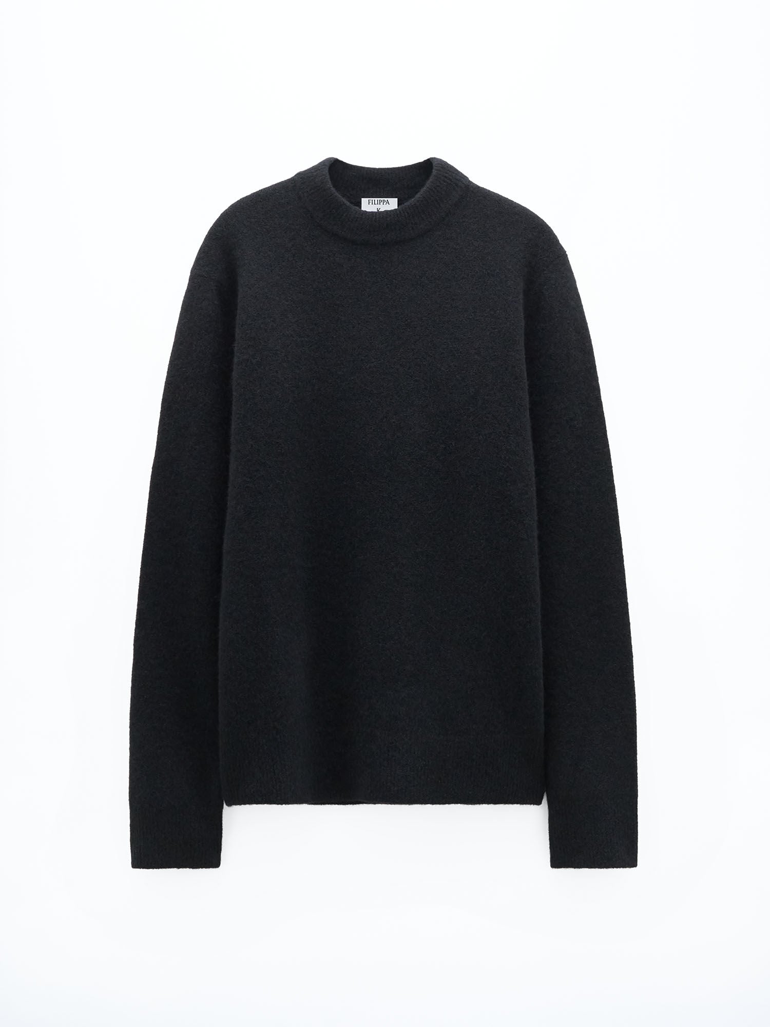 Johannes yak sweater in black by Filippa K