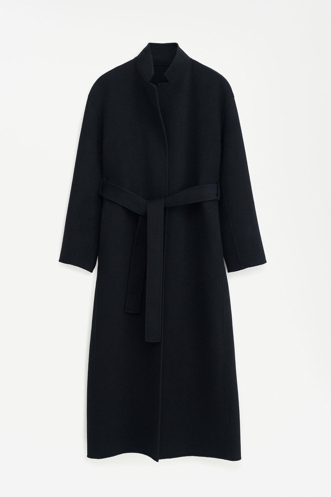 Alexa wool coat in black by Filippa K