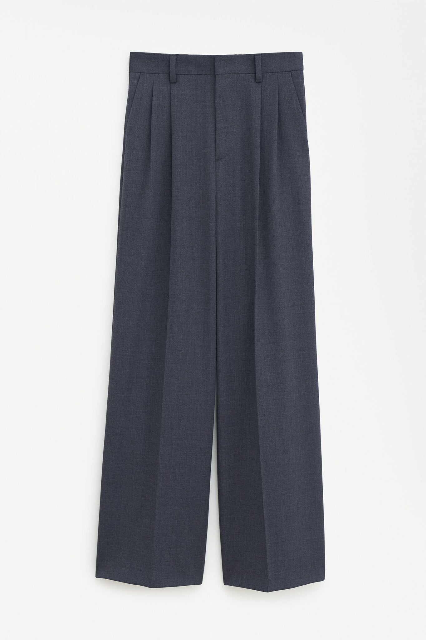 Darcey wool trousers in dark grey by Filippa K