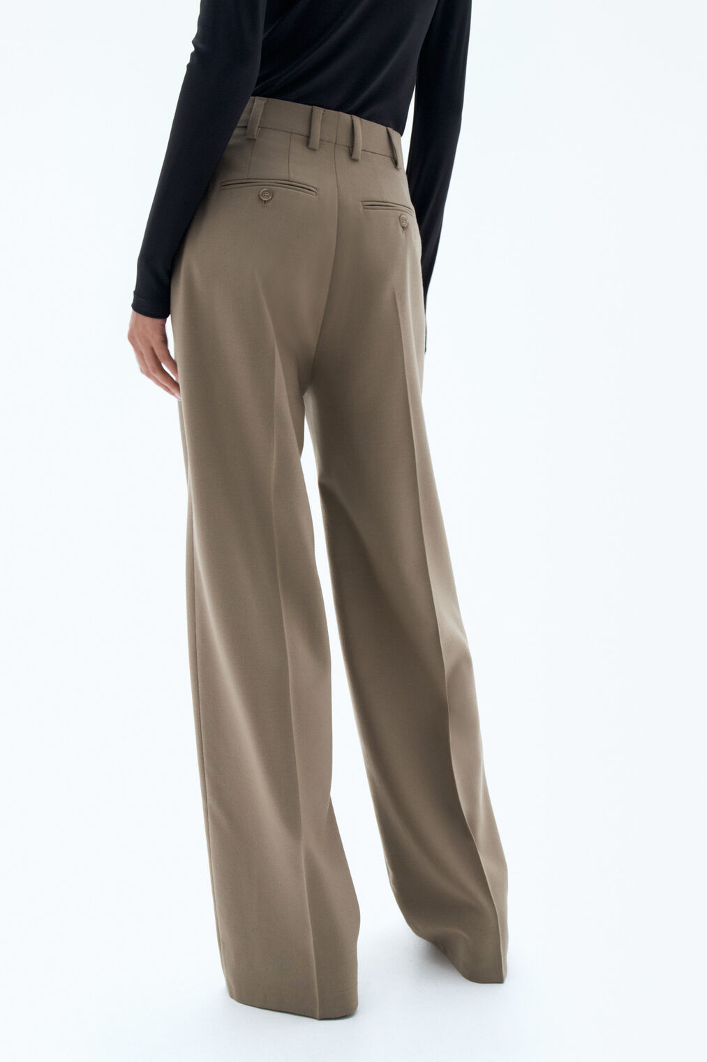 Darcey wool trousers in nougat by Filippa K