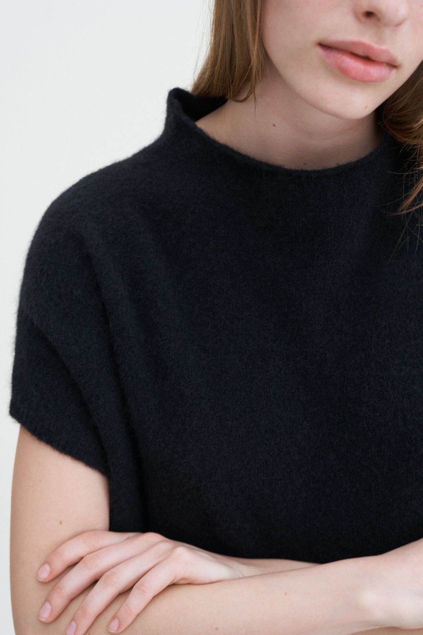 Ximena sweater in black by Filippa K