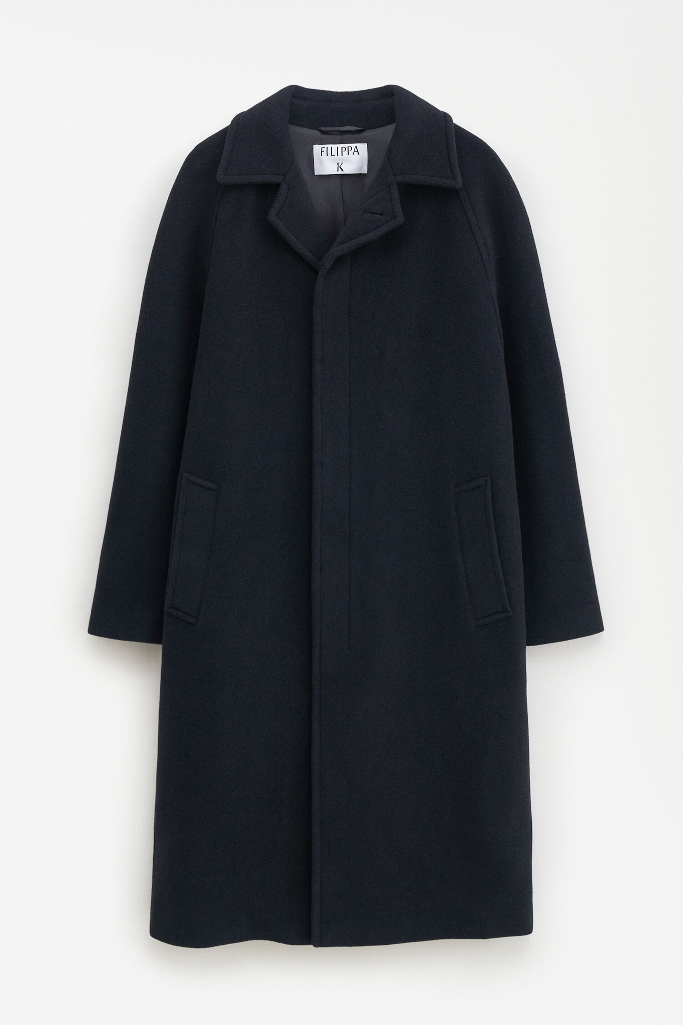 Wool Carcoat in black by Filippa K