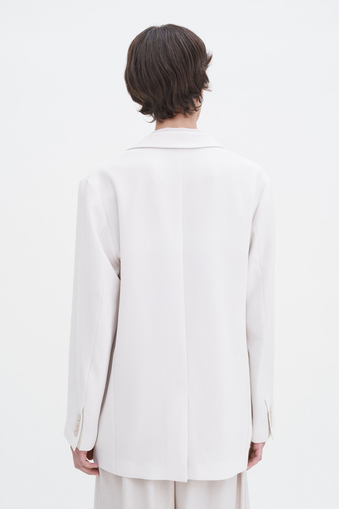 Relaxed blazer in ivory by Filippa K