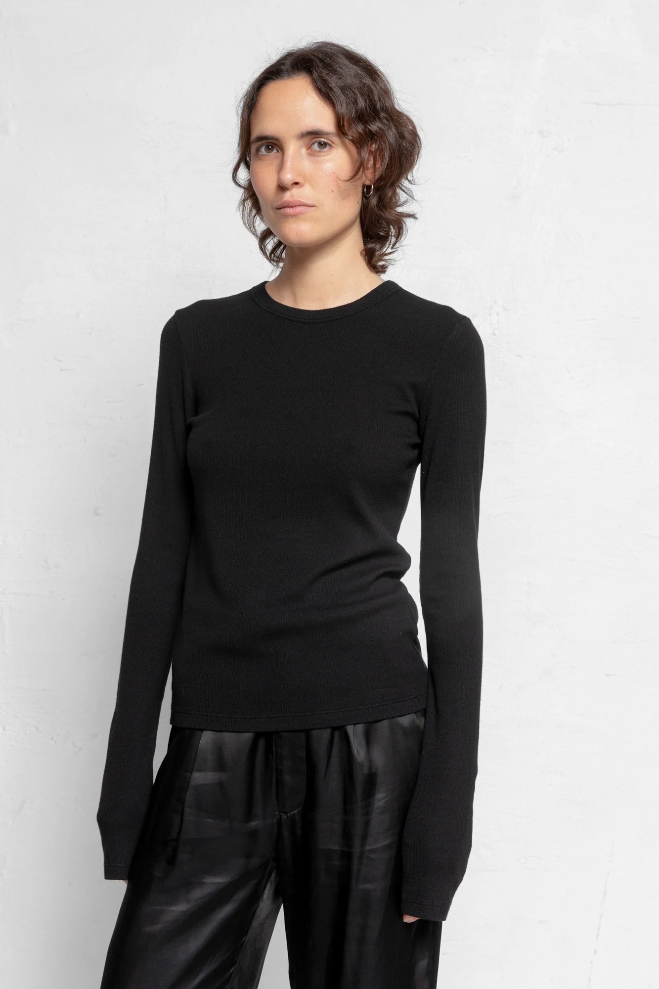 Agnes longsleeve in black