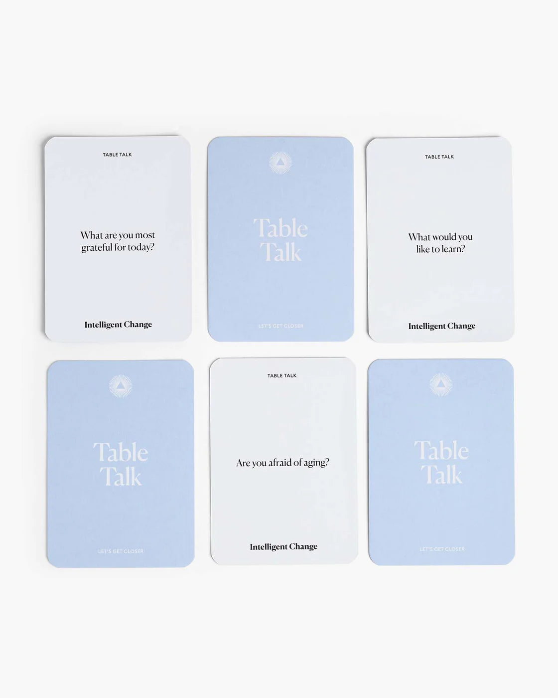 Lets get closer : table talk card set