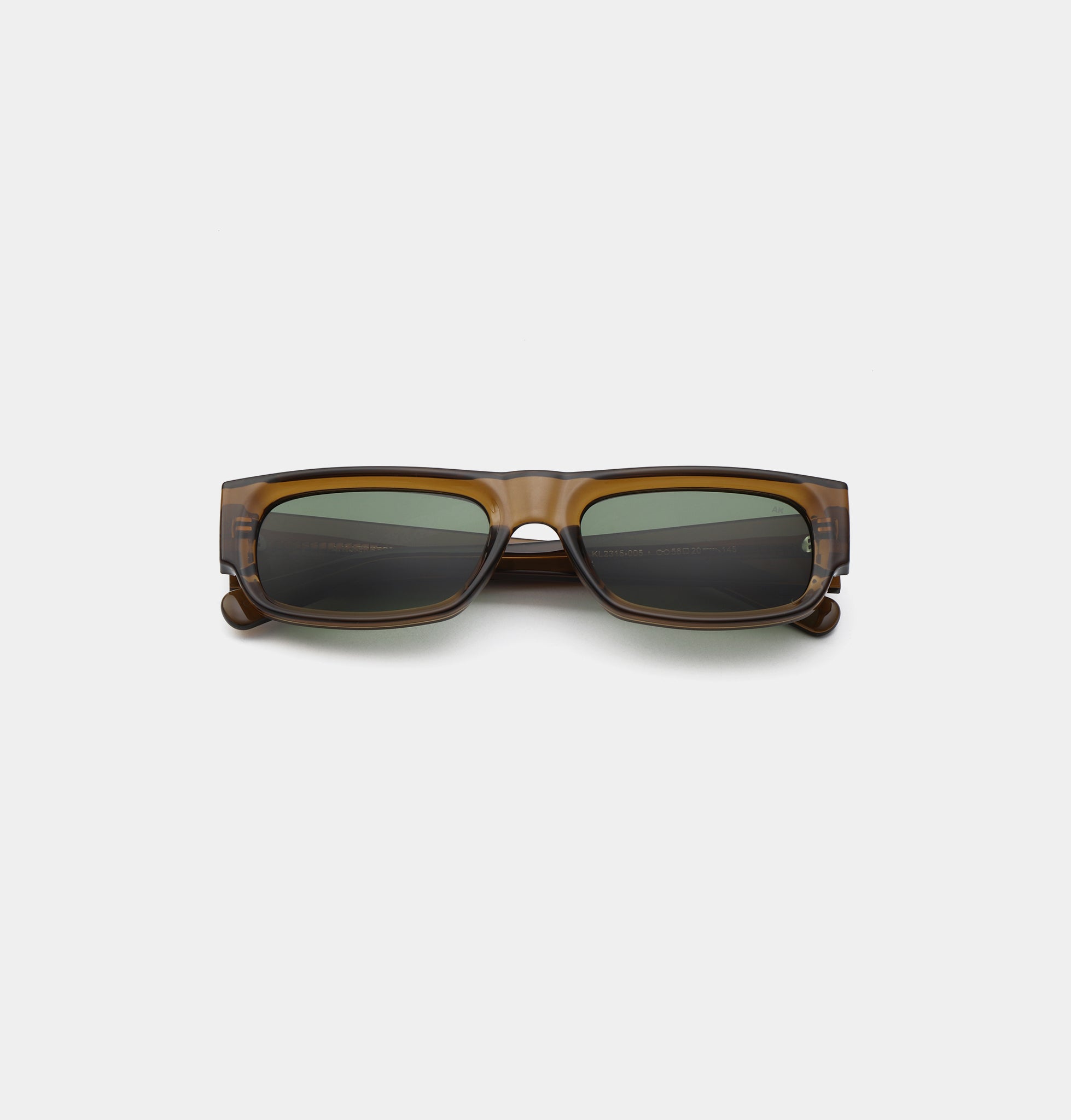 Jean sunglasses in smoke transparent