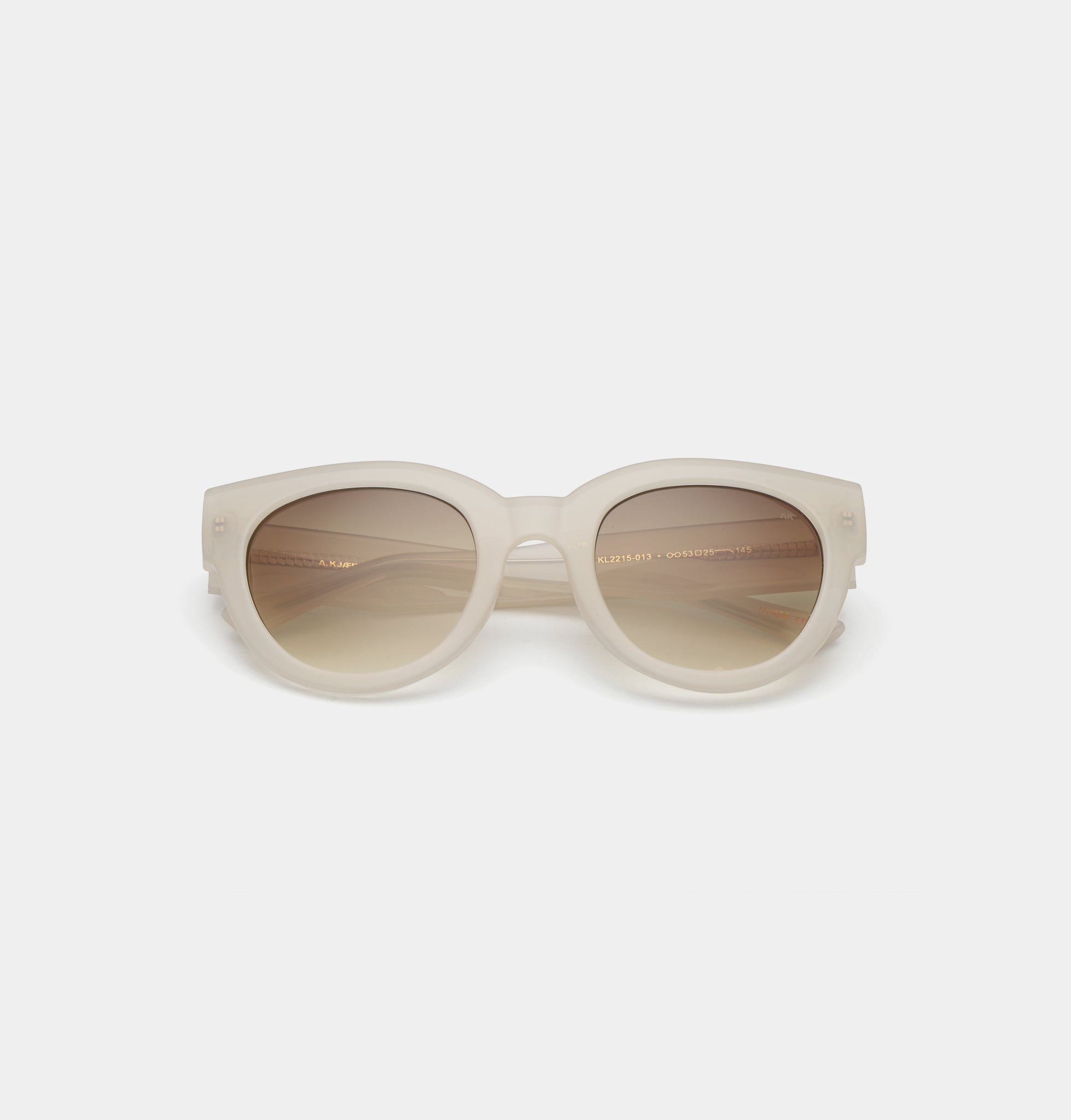 Lilly sunglasses in cream bone