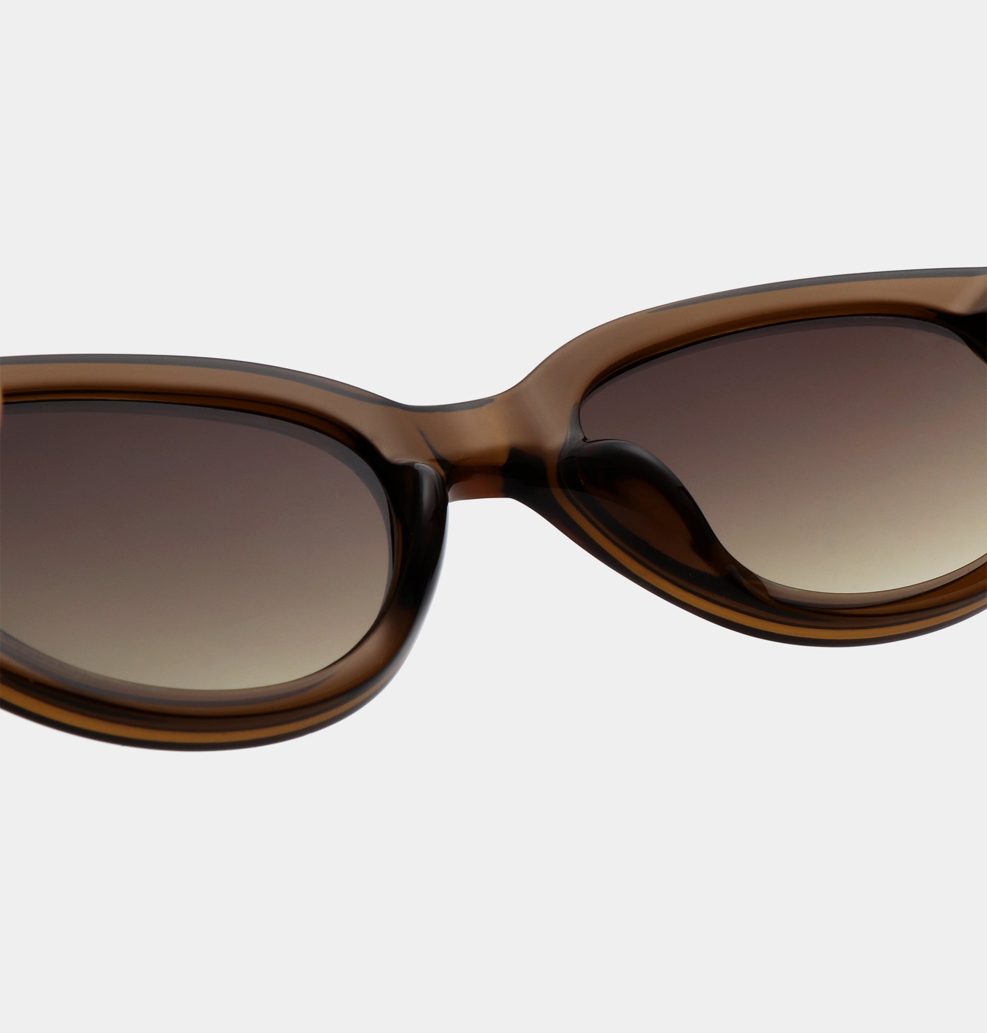 Winnie sunglasses in smoke transparent