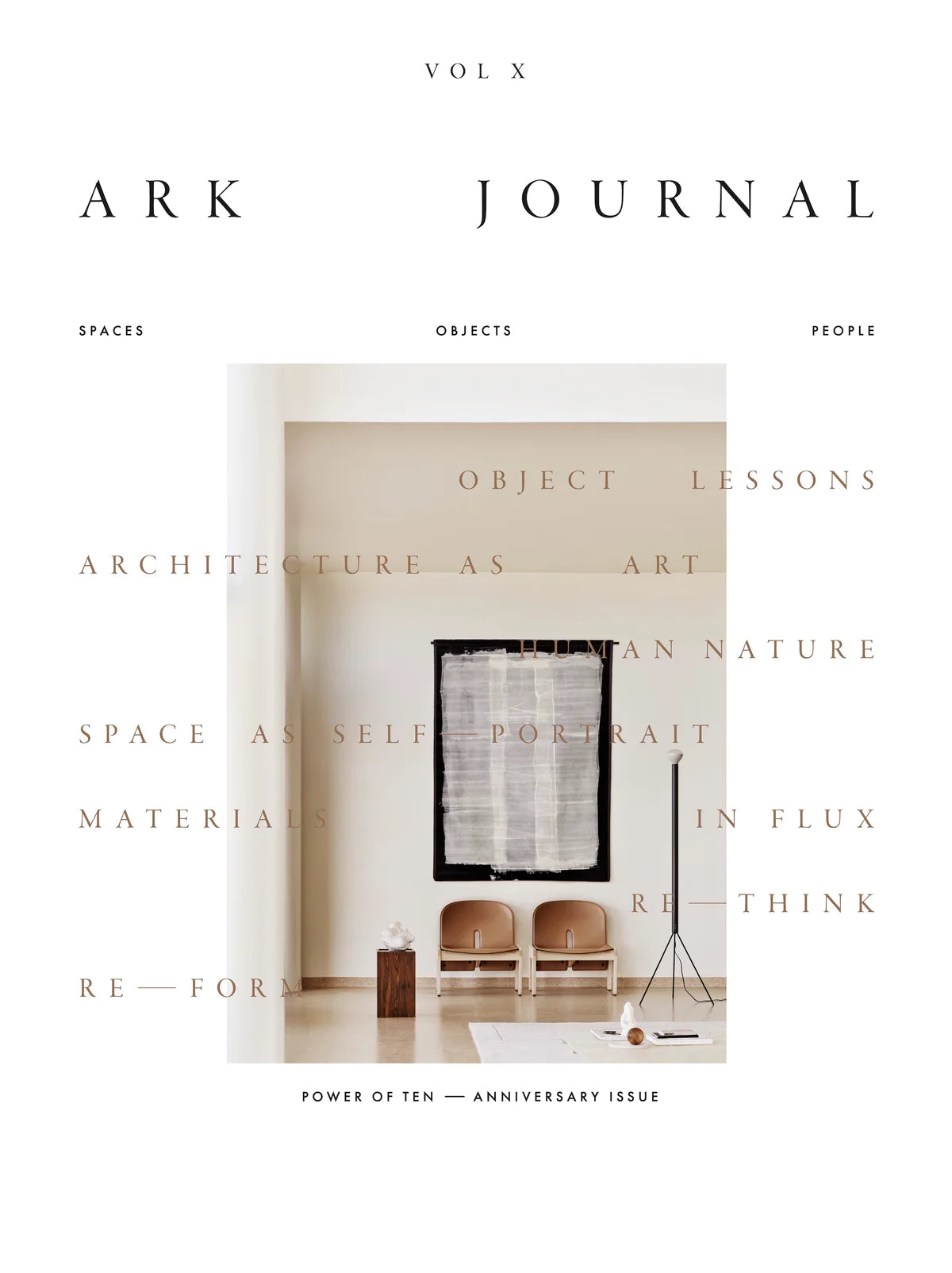 Ark Journal Vol. X in cover version 2