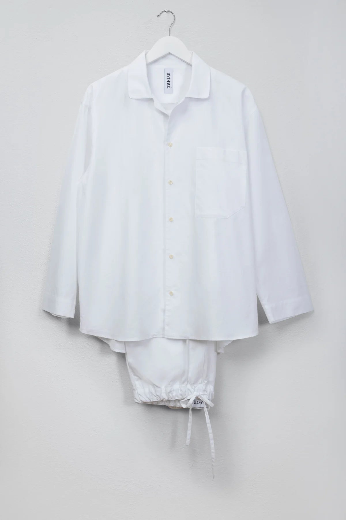 Light cotton pyjama in worthy white by avonté