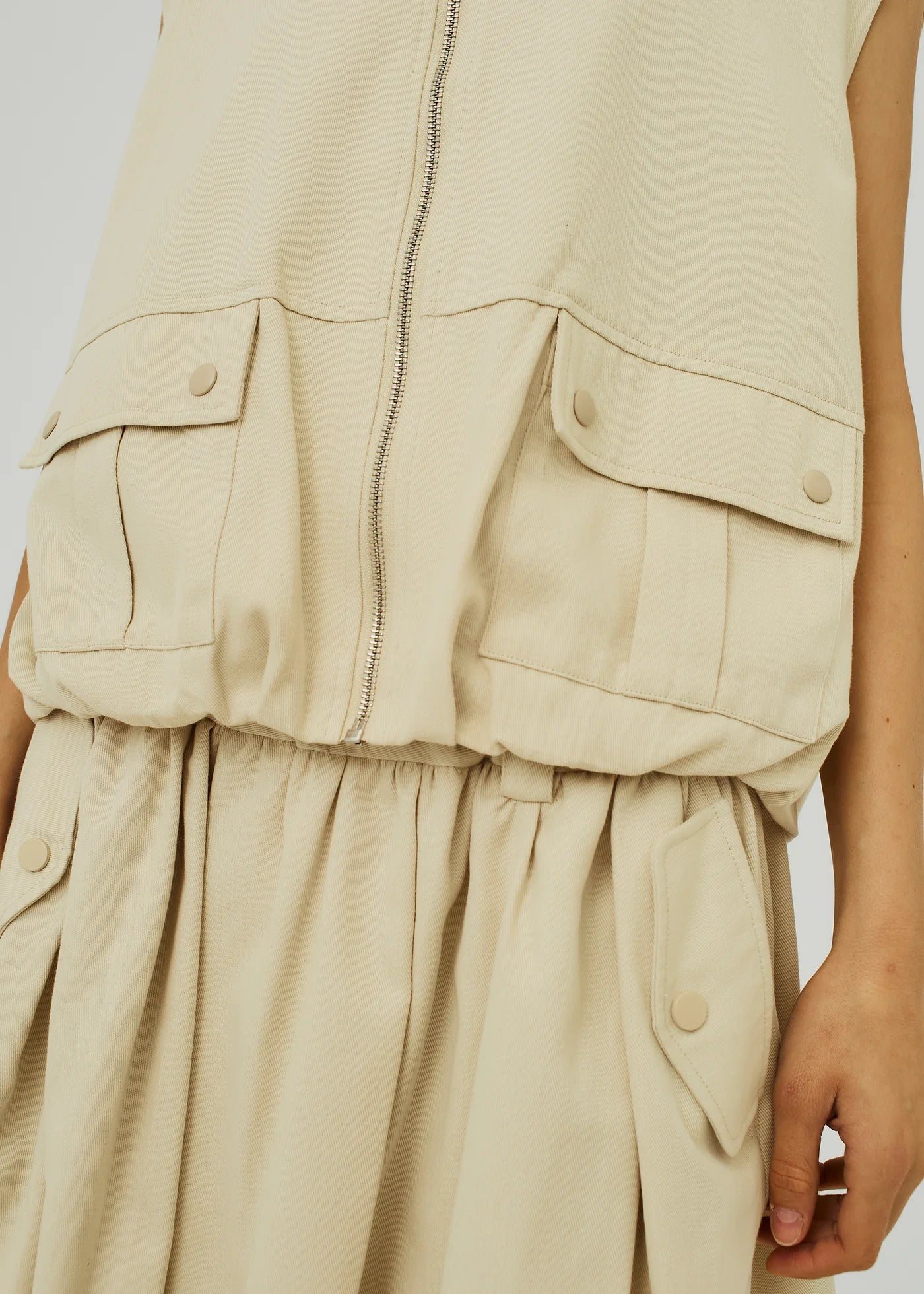 Camis skirt in ivory