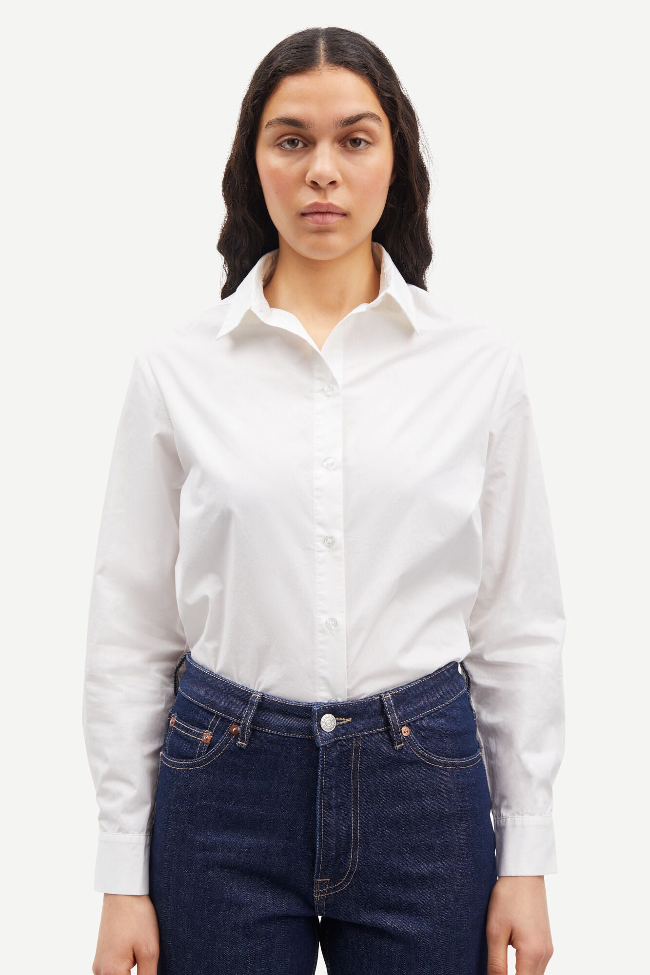 Samadisoni shirt in white