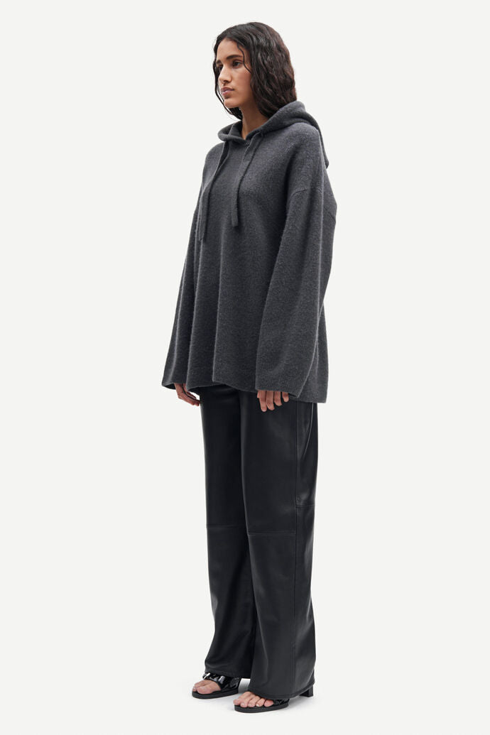 Solene oversized hoodie in phantom