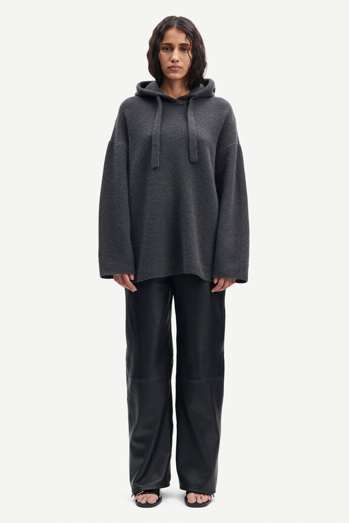 Solene oversized hoodie in phantom