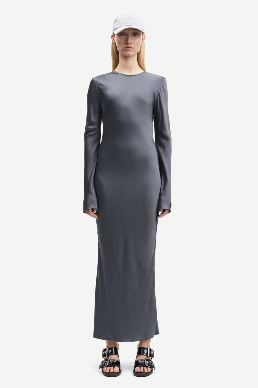 Alina dress in dark grey