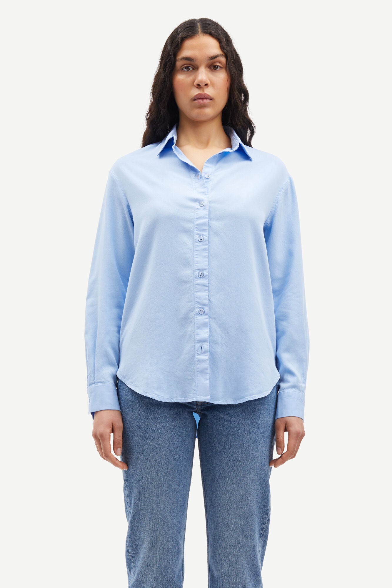 Madisoni shirt in serenity blue