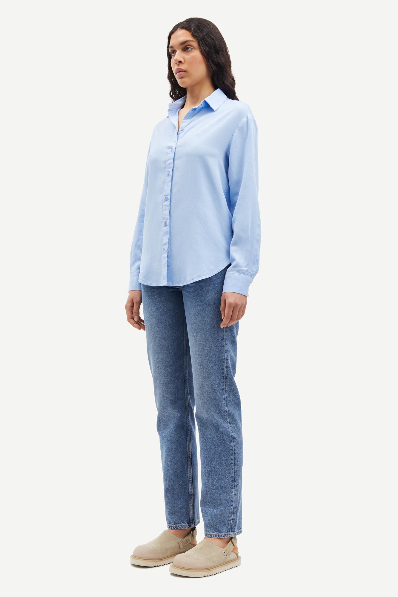 Madisoni shirt in serenity blue