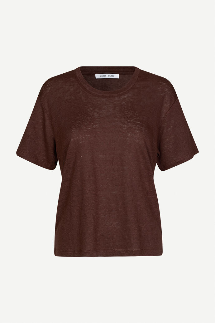 Sakayla t-shirt in brown stone