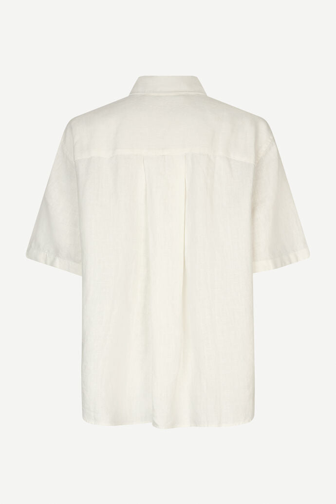 Salarika linen shirt in white